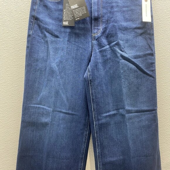Paige “Anessa” High-Waist Ankle Wide-Leg Jeans – Size 29x26 (NWT) - Picture 9 of 11